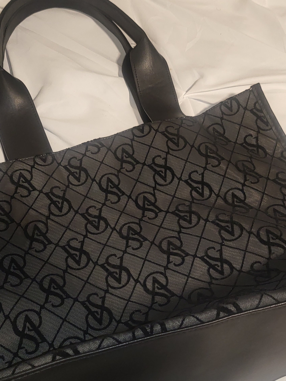 Victorias Secret Logo Lace Tote